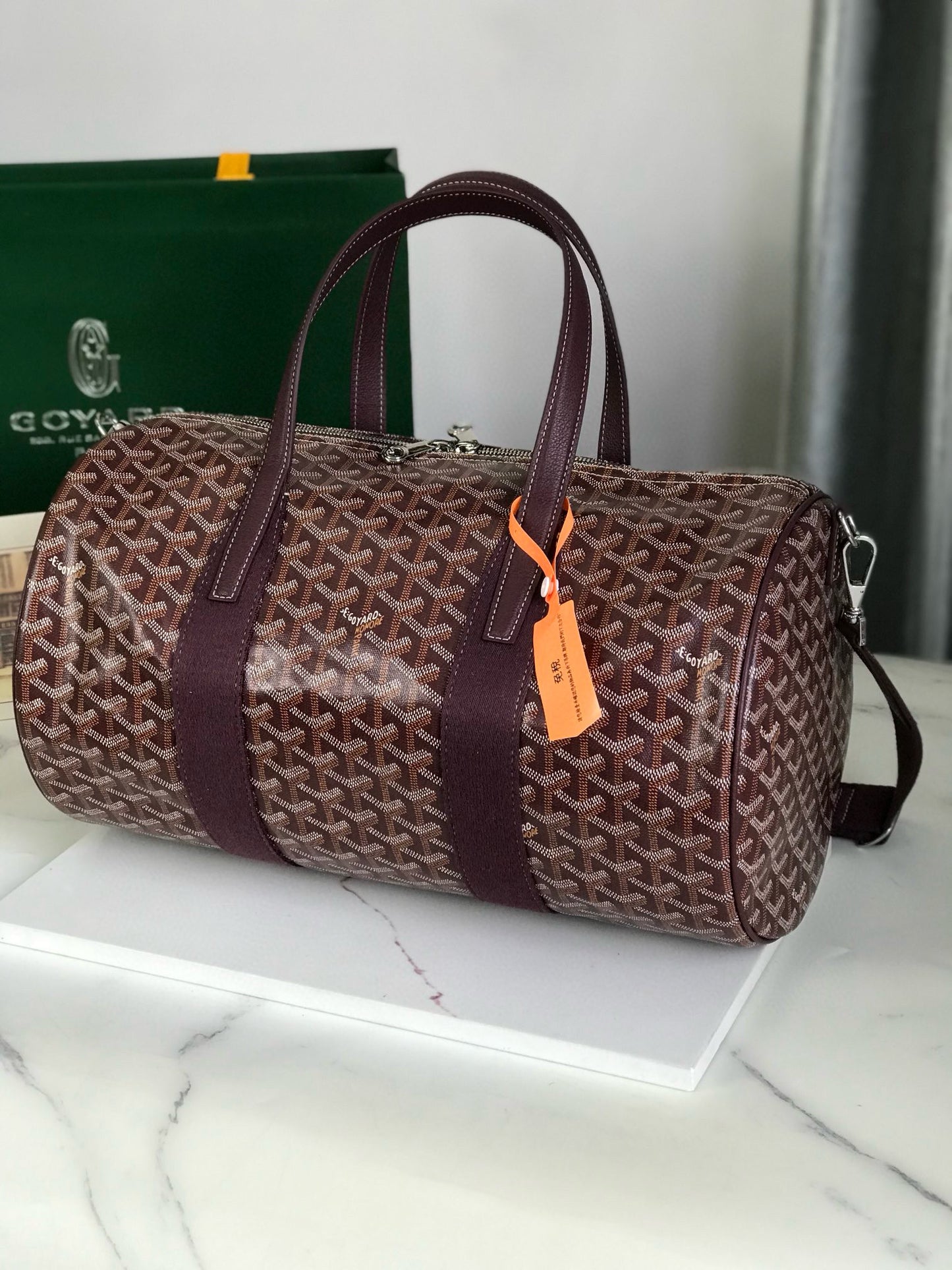 Goyard Barrel 40 Duffle Bag