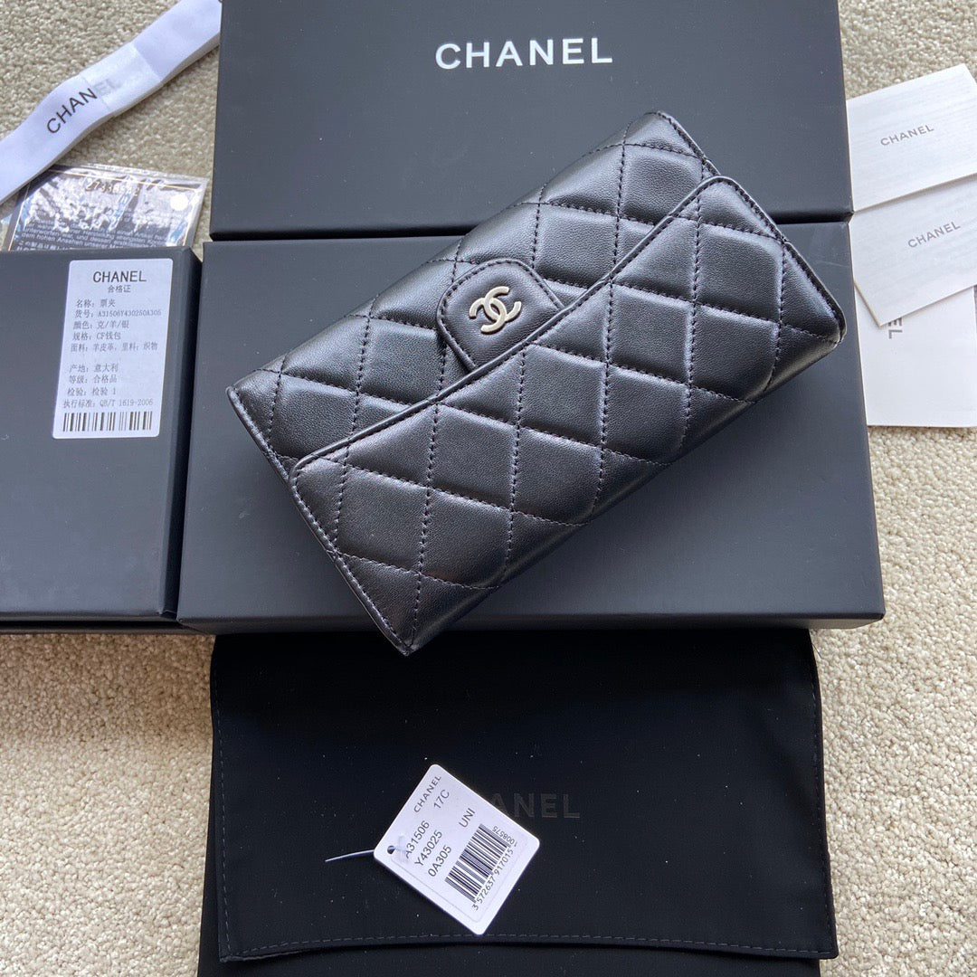 Chanel Long Flap Wallet