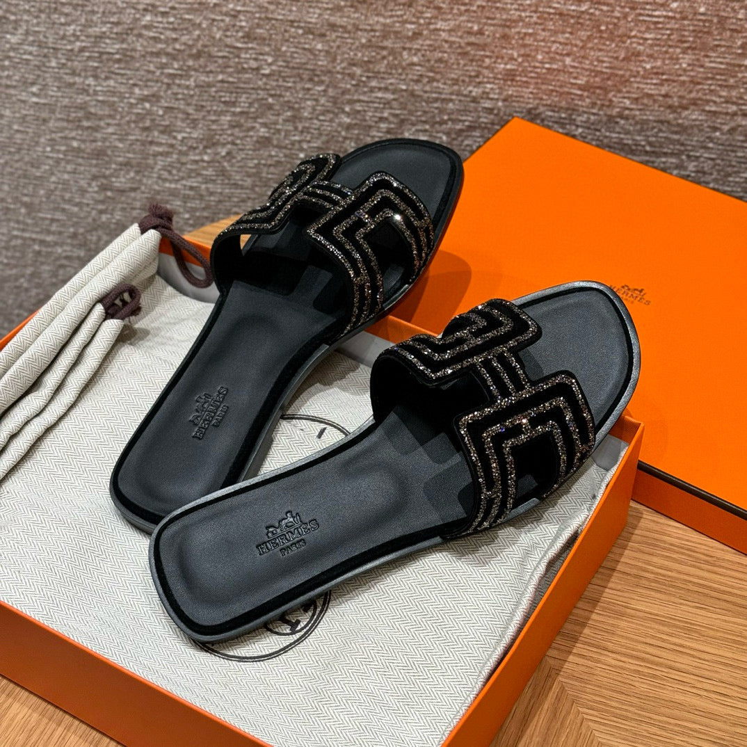 Hermes Slippers
