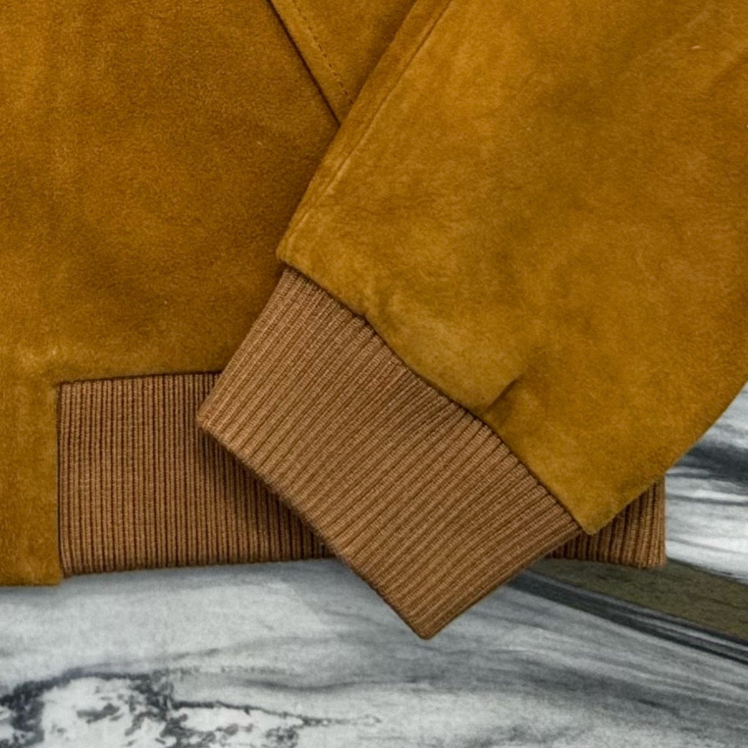 Prada Suede Bomber Jacket