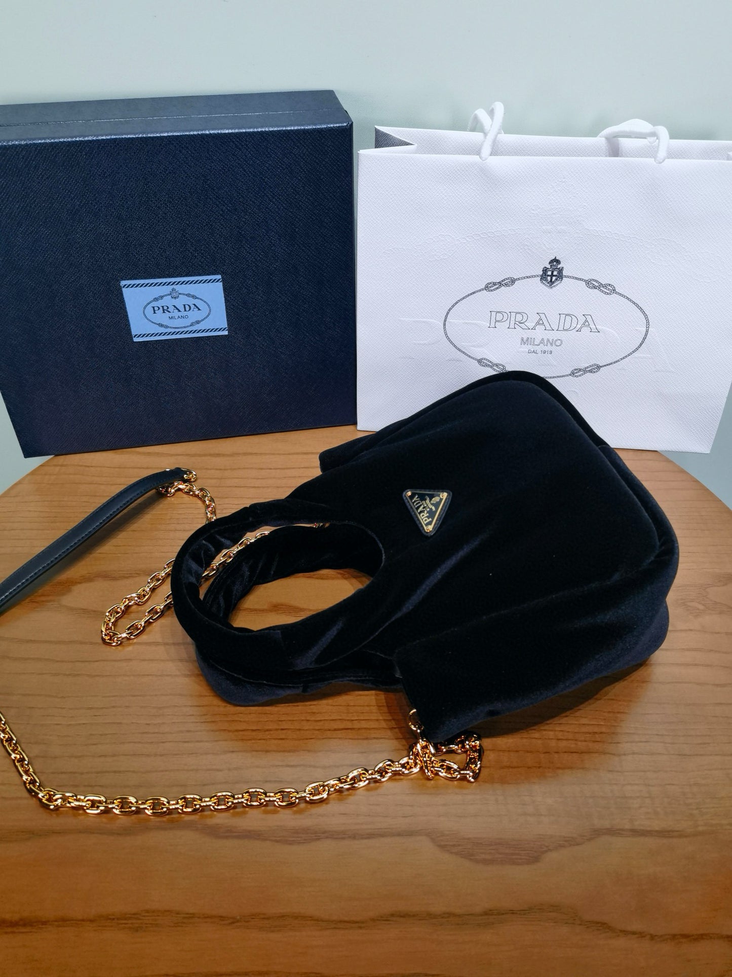 PD Velvet Mini Handbag