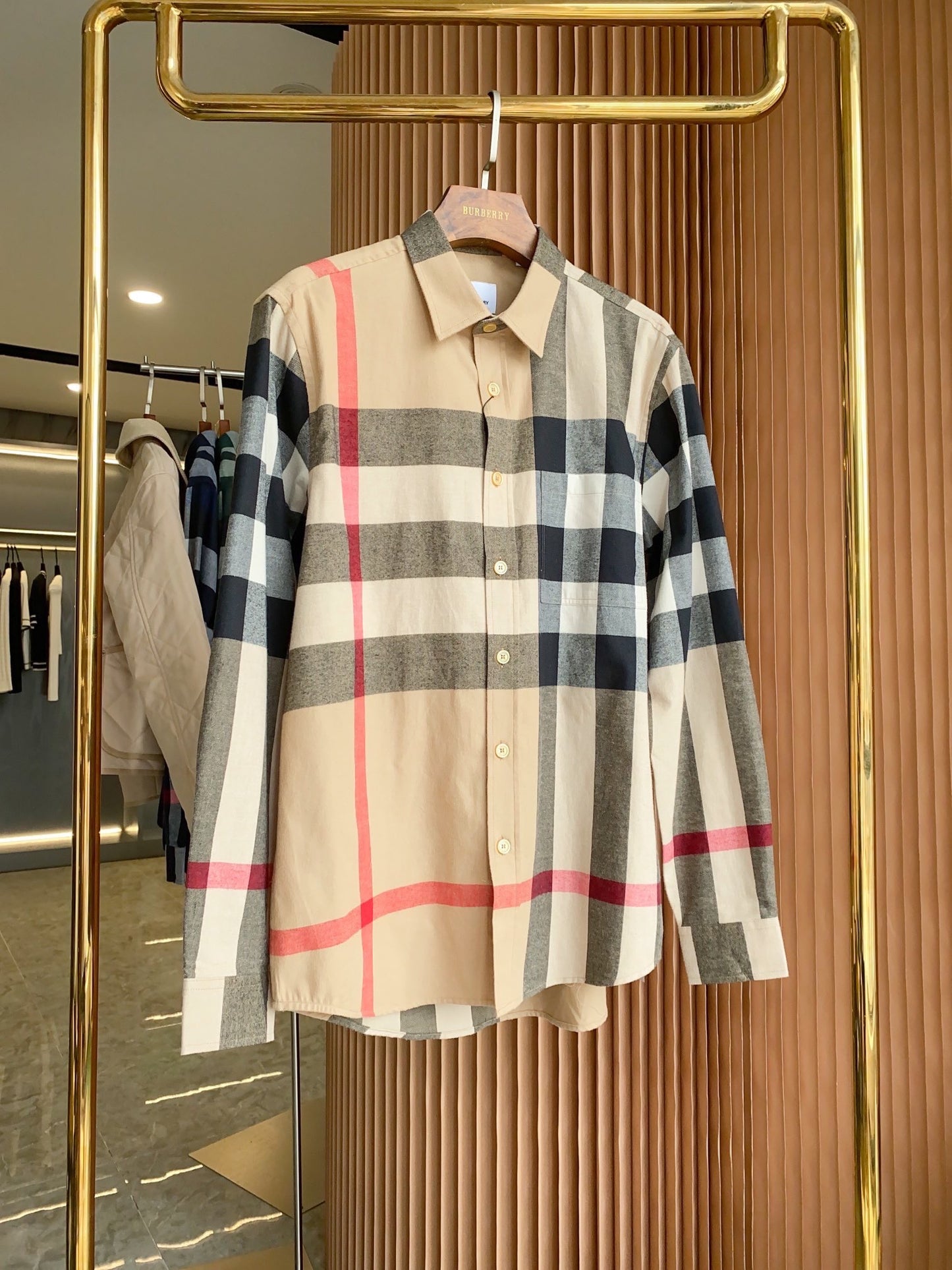 Camisa de manga larga de Burberry