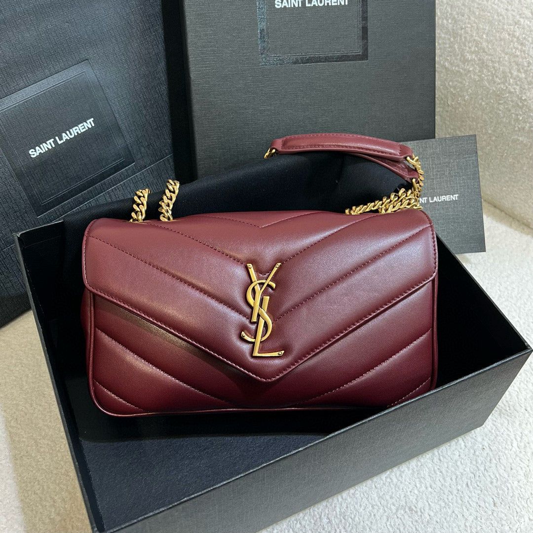 YSL Loulou Shoulder Bag 24x14x7cm