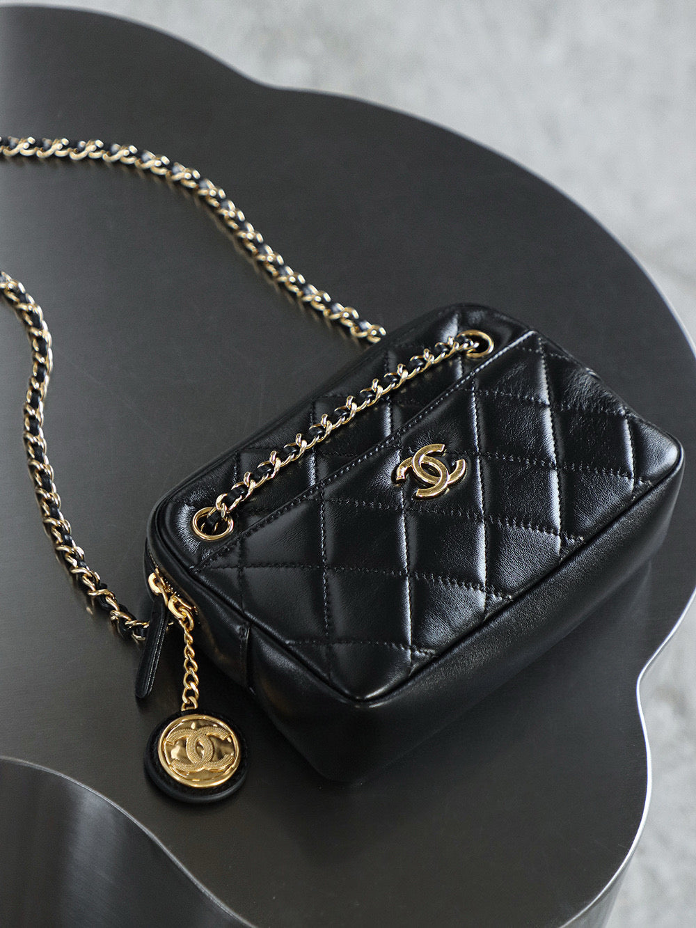 Chanel 24K Camera Bag (small)