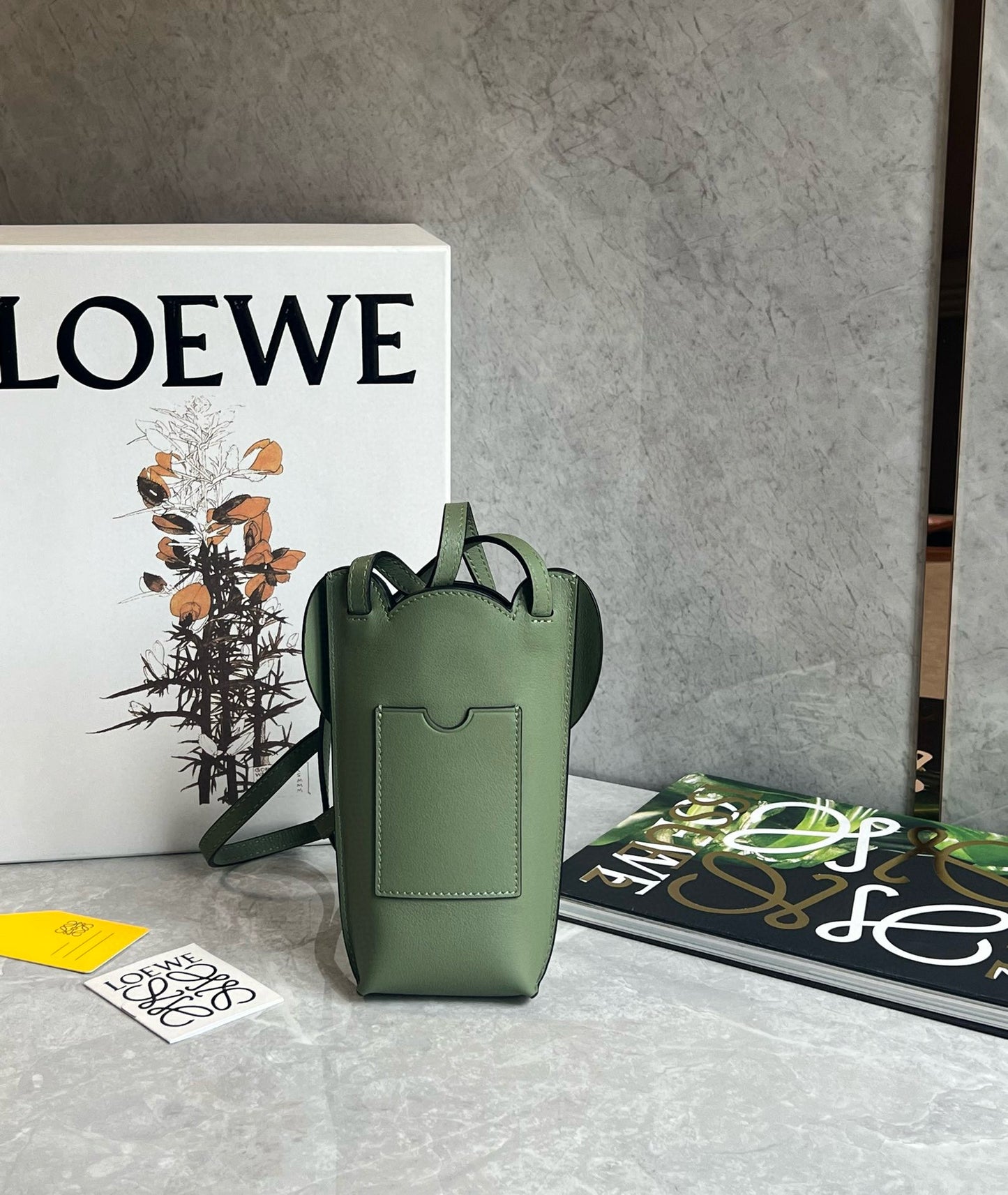 Loewe Elephant Phone Bag(8x4x19cm)