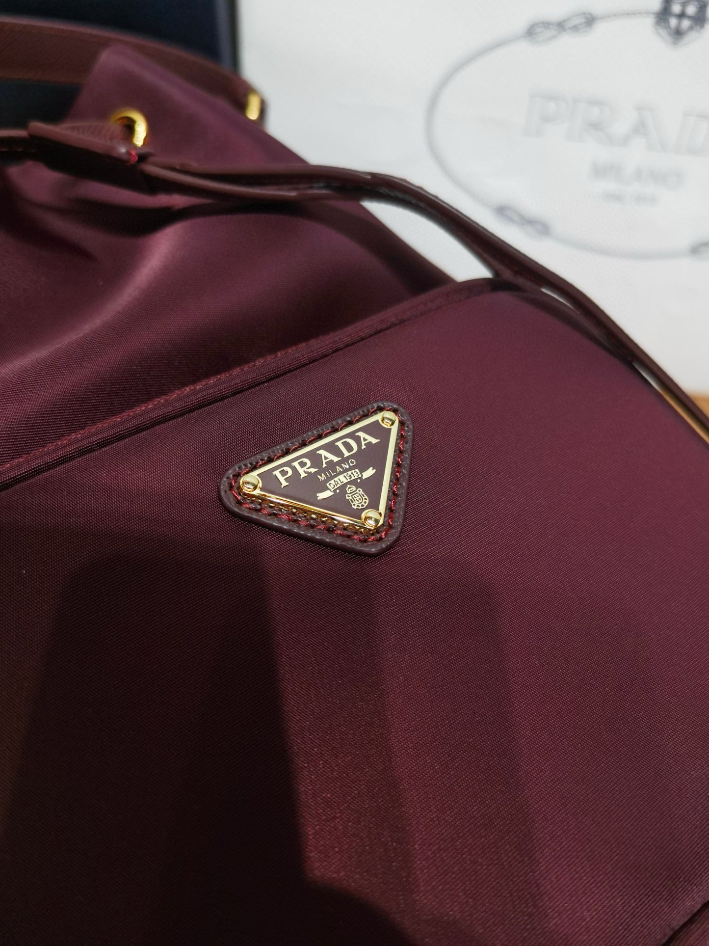 Prada Bucket Shoulder Bag