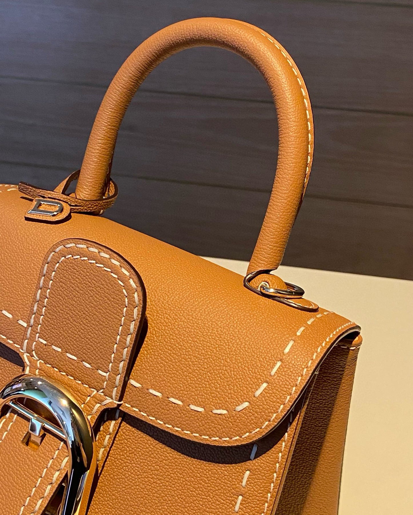 Delvaux Brillant Mini Surpique Handbag