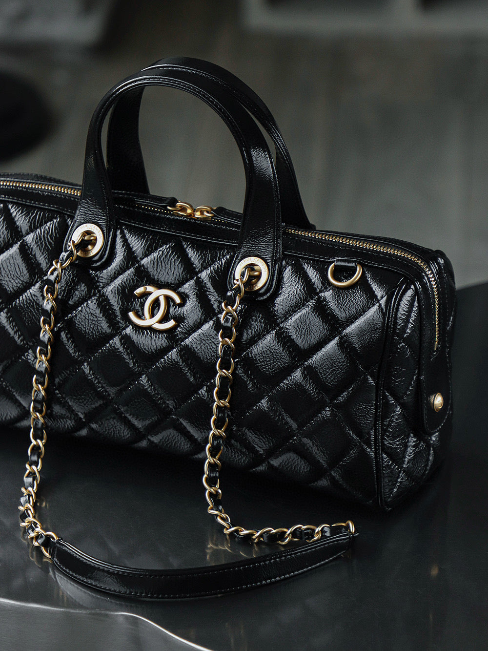 Chanel 25A Bowling Bag