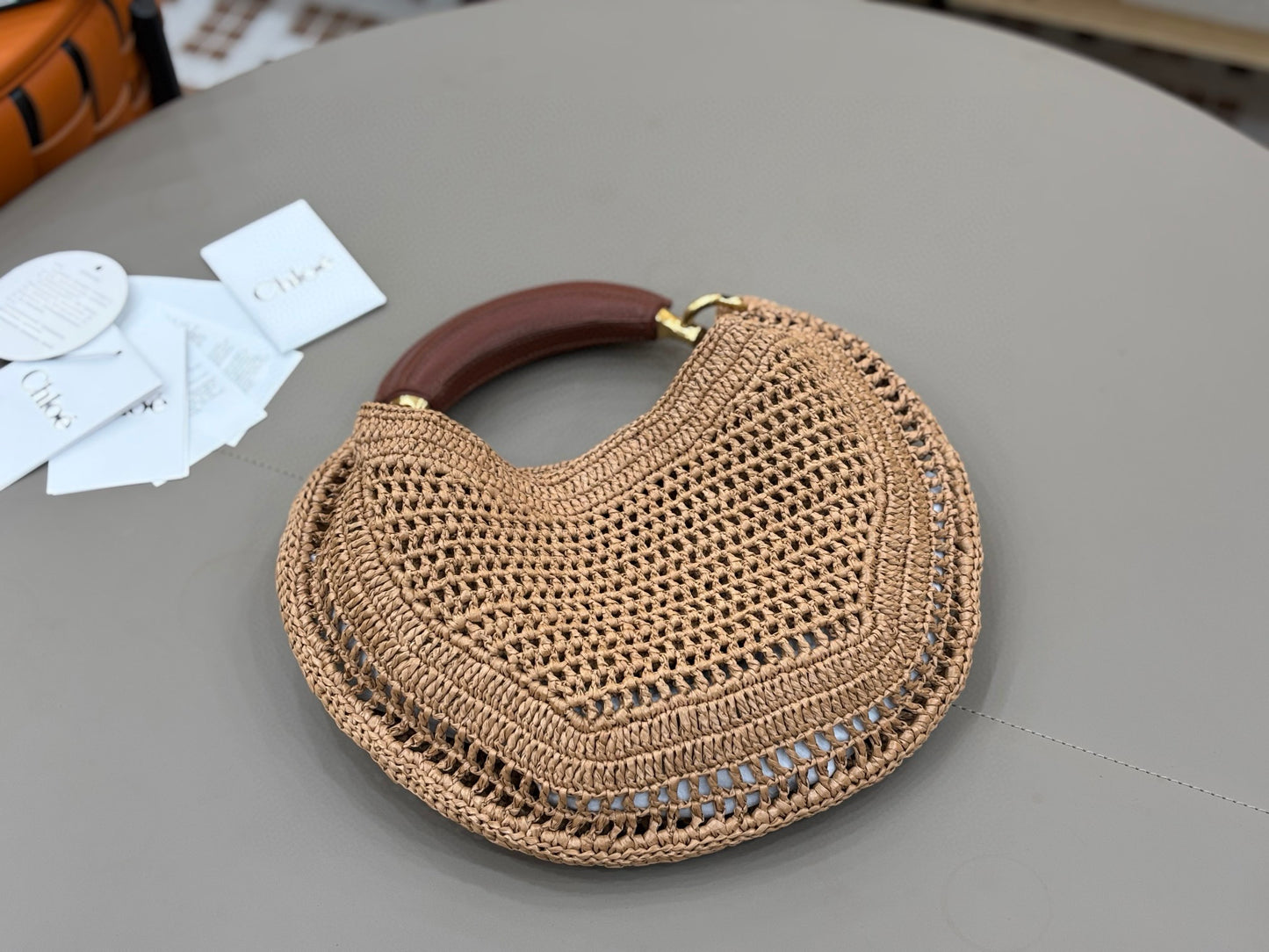 Chloe Summer Banana Hobo Bag
