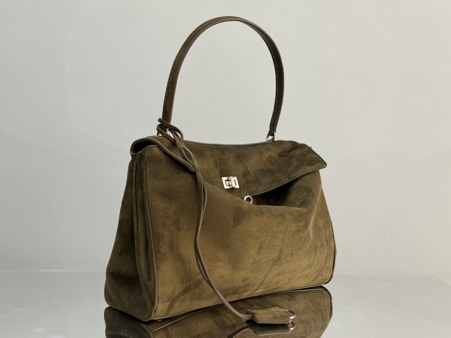 BLCG Rodeo Medium Suede Handbag 35x23x11cm