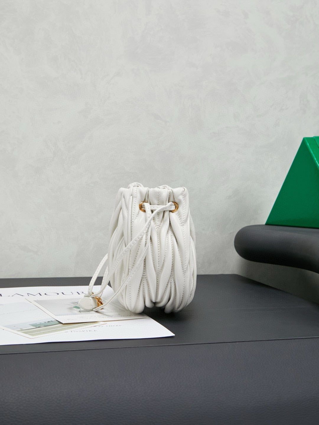 Miu Miu Nappa Handbag