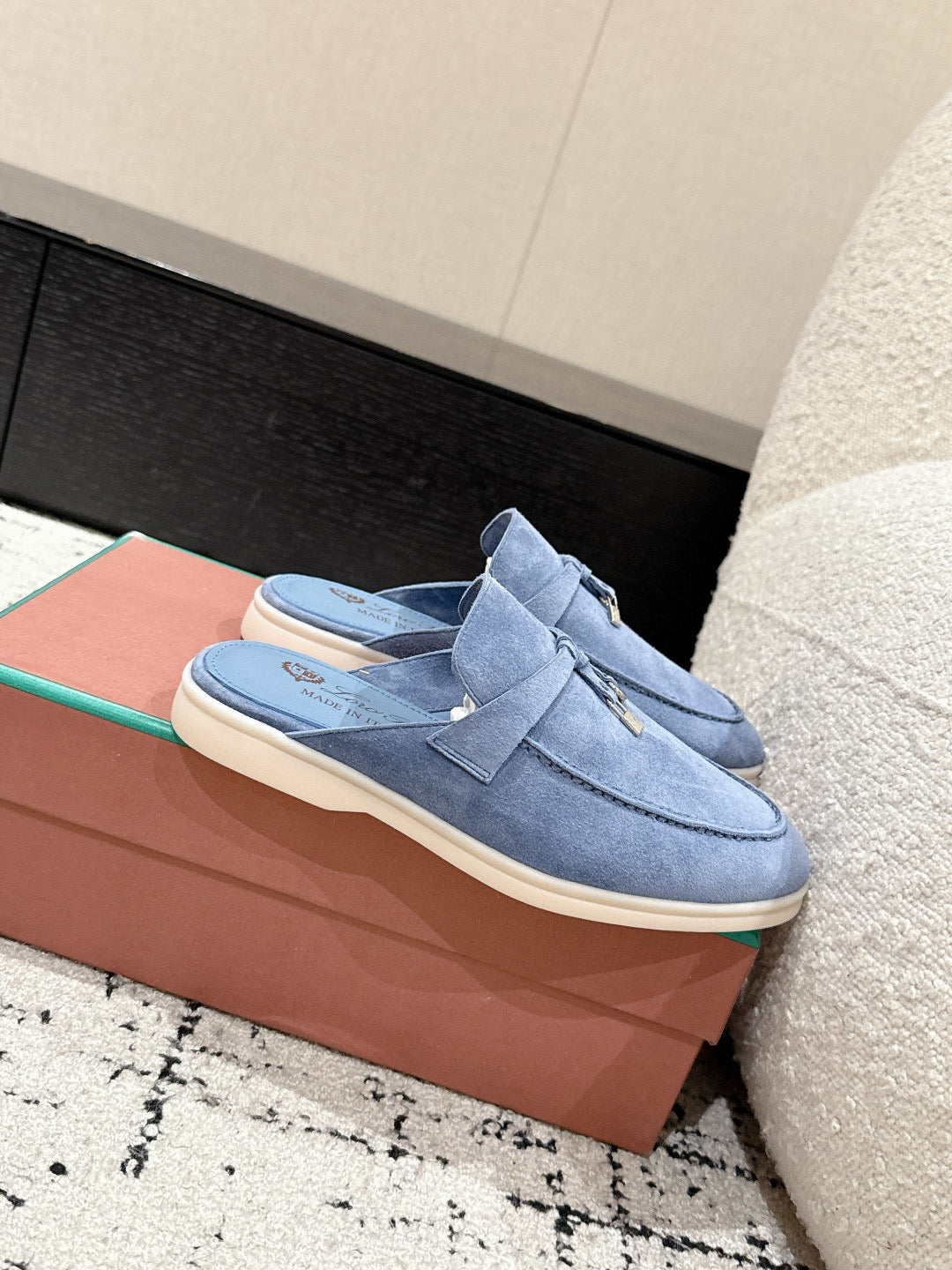 Loro Piana Sabot Loafers