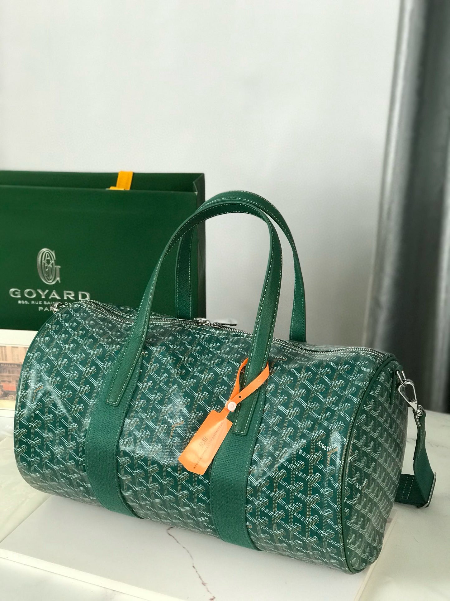 Goyard Barrel 40 Duffle Bag