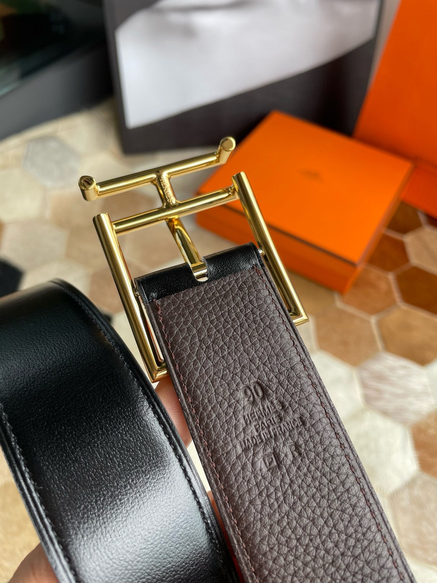 Hermes Belt