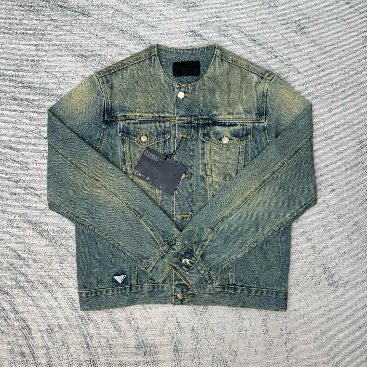 Prada Denim Blouson Jacket