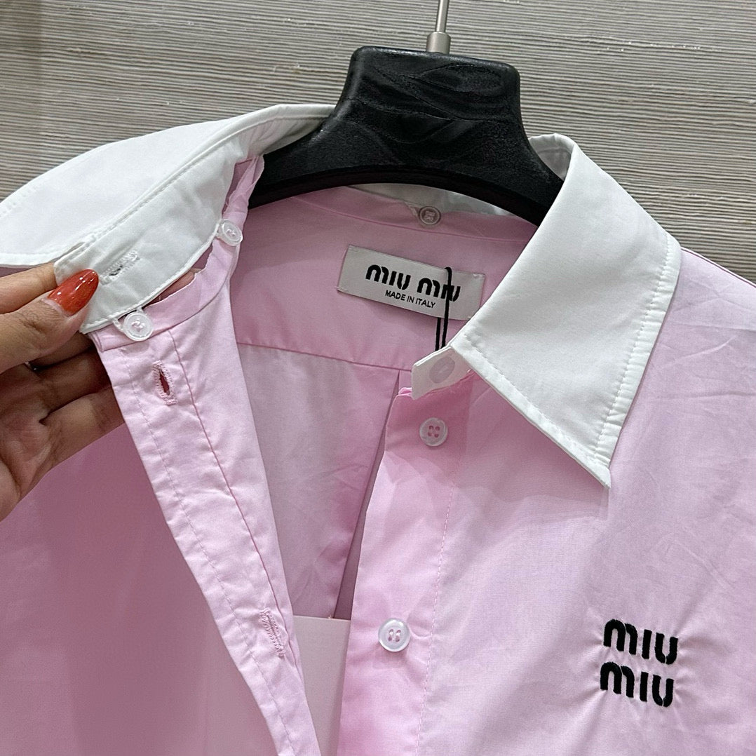 Miu Miu Long Sleeve Shirt