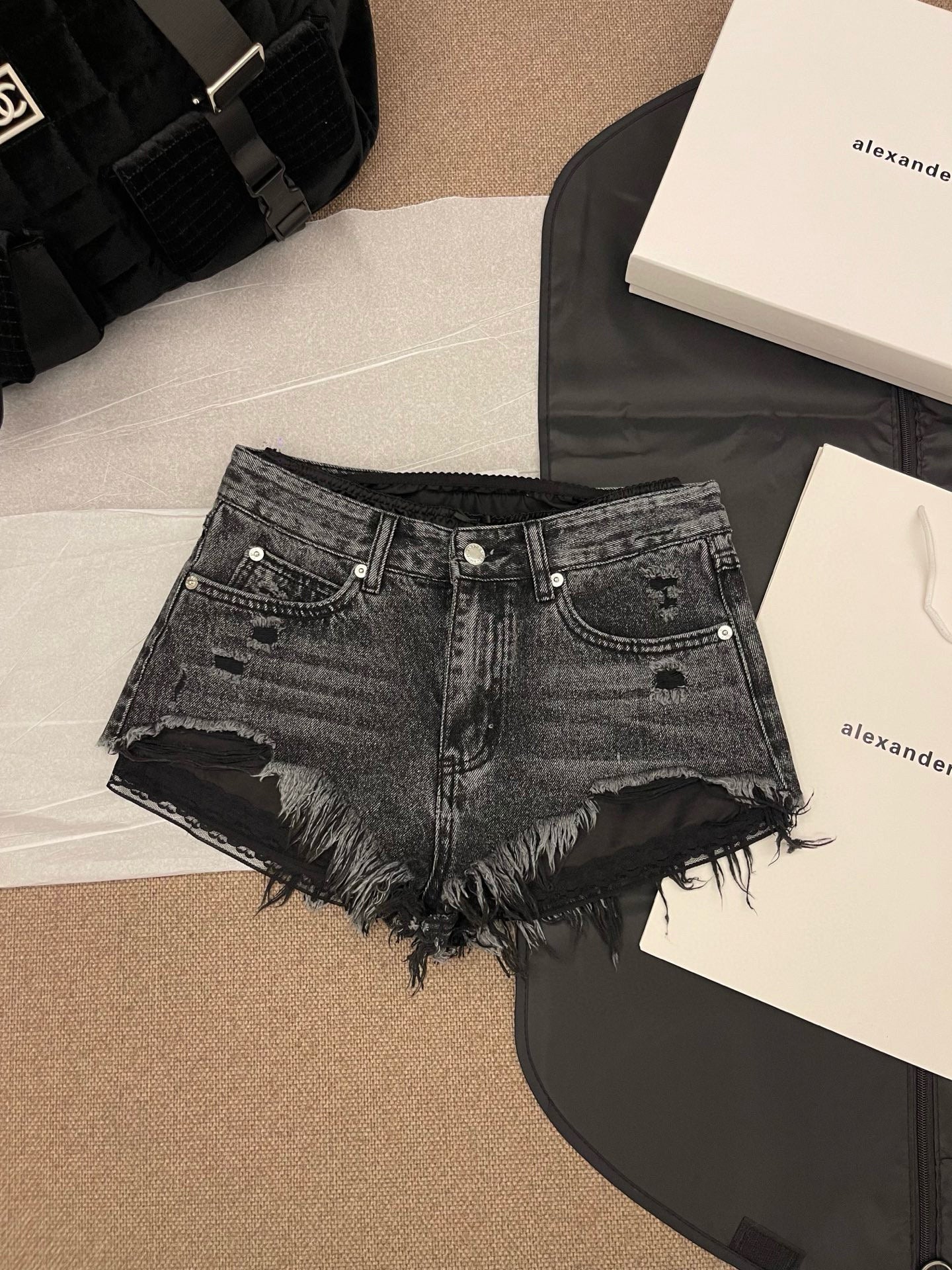 Alexander Wang Denim Shorts