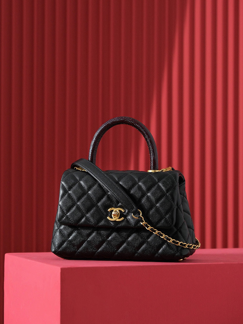 Chanel Coco Handle Bag (14x24x10cm)