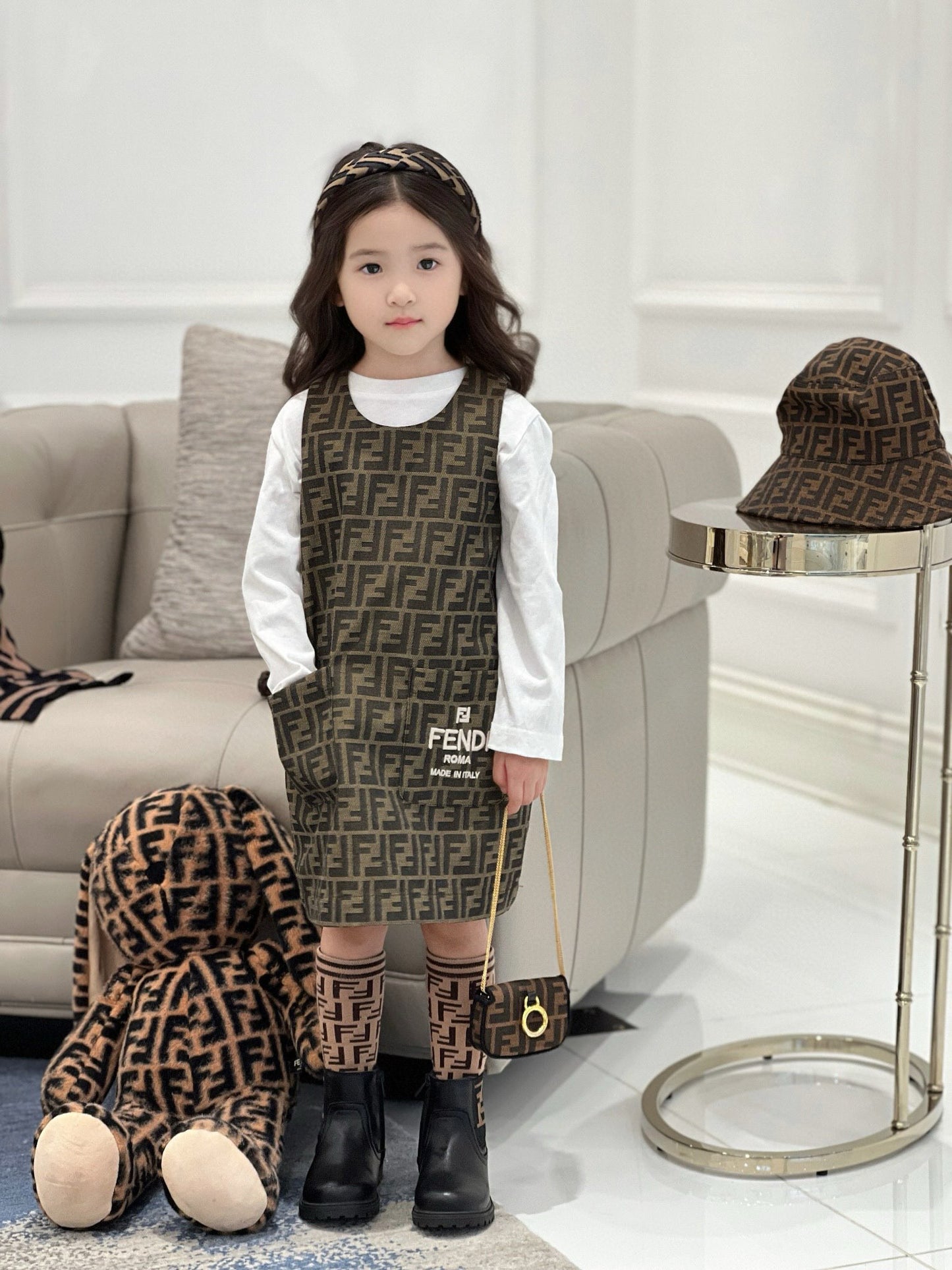 Fendi Skirtdress Set