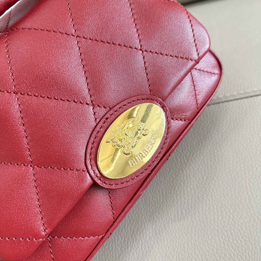 BB Quilted Crossbody Bag