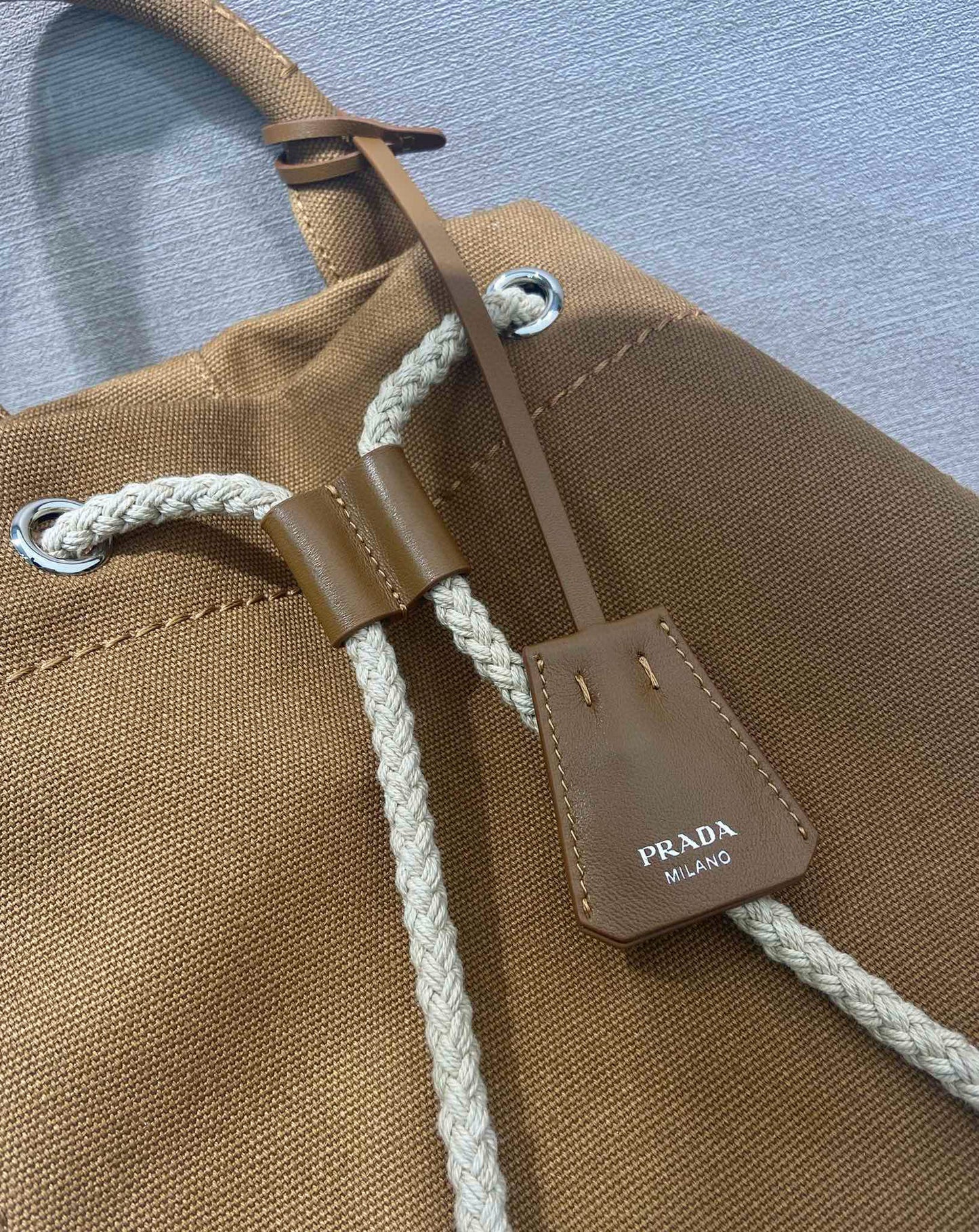 Prada Drawstring Travel Bag