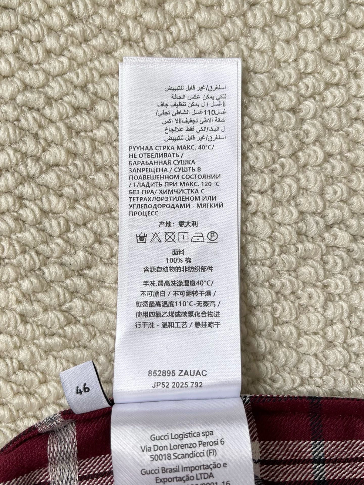 Gucci Long Sleeve Shirt
