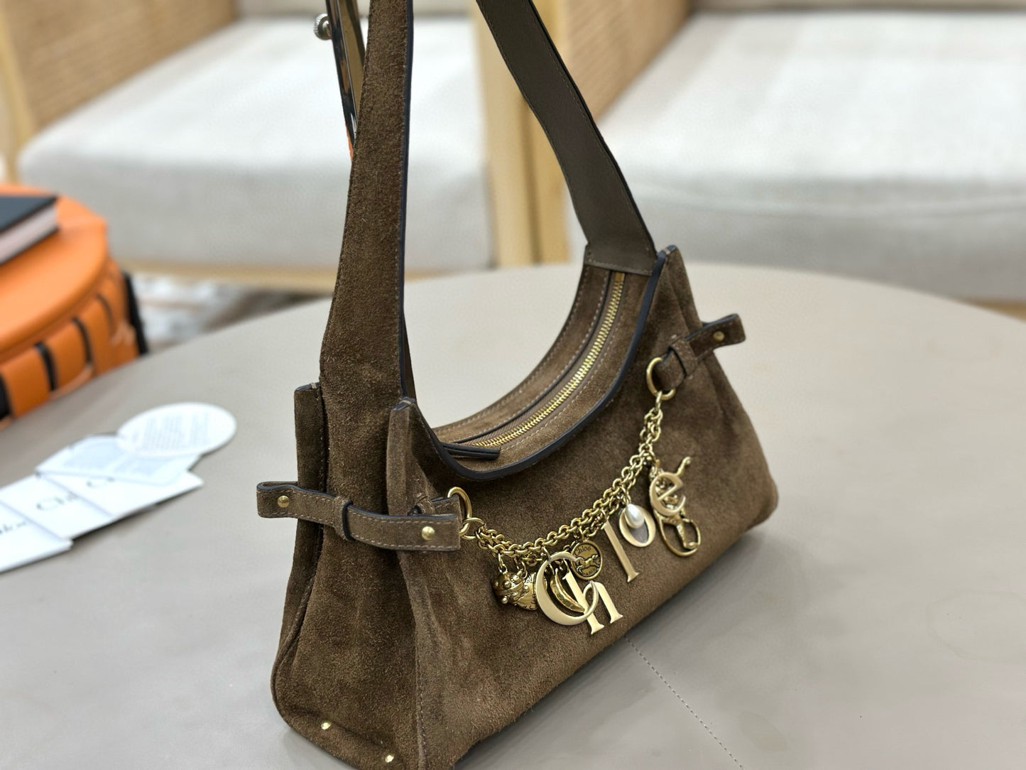 Chloe Charms Hobo Bag(28.5CM*18CM*10CM)