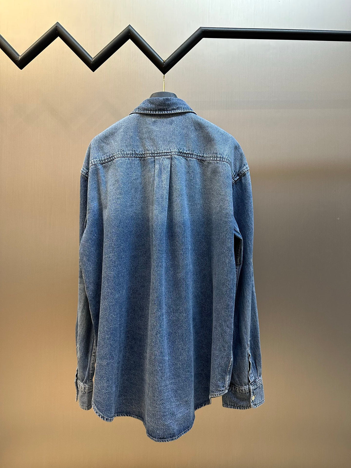 Celine Long Sleeve Denim Shirt