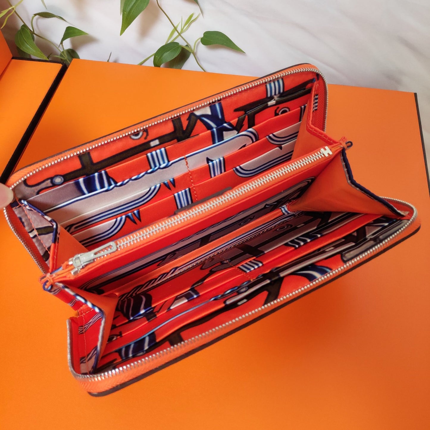 Hermes Azap Long Wallet