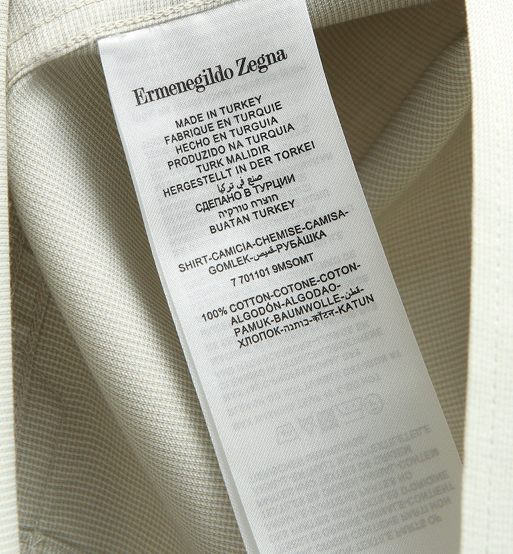 Zegna Long Sleeve Shirt