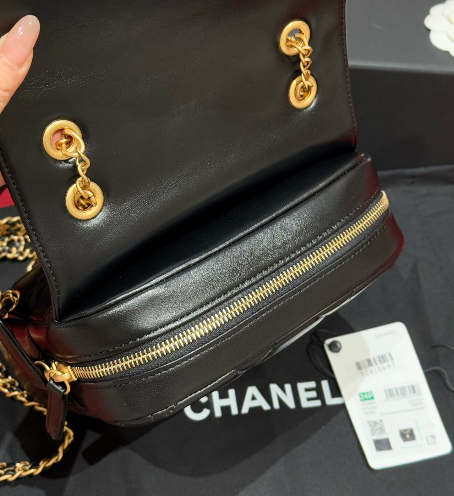 Chanel 23P Ado Backpack (19x19x6cm)