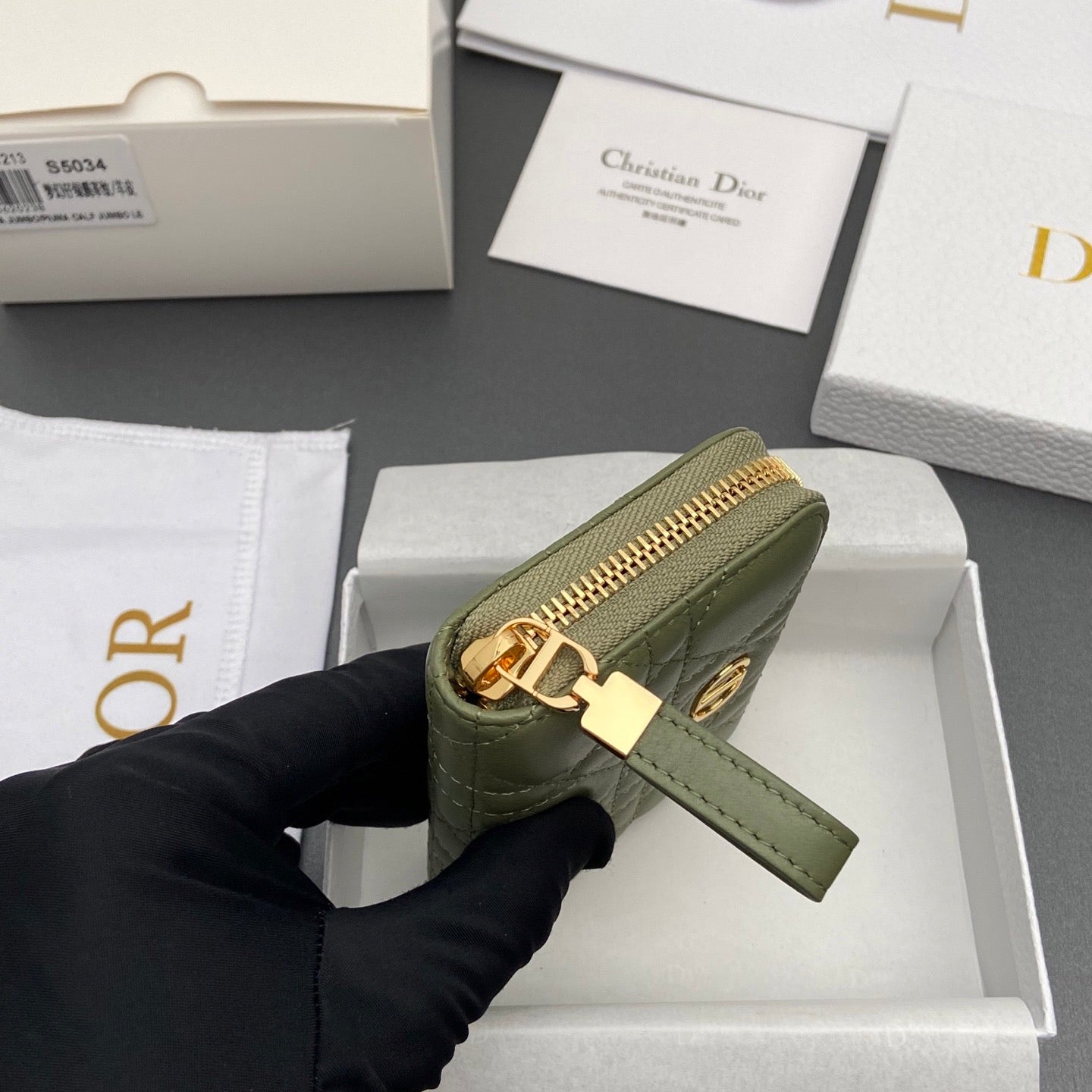 Dior Jolie Glycine Wallet