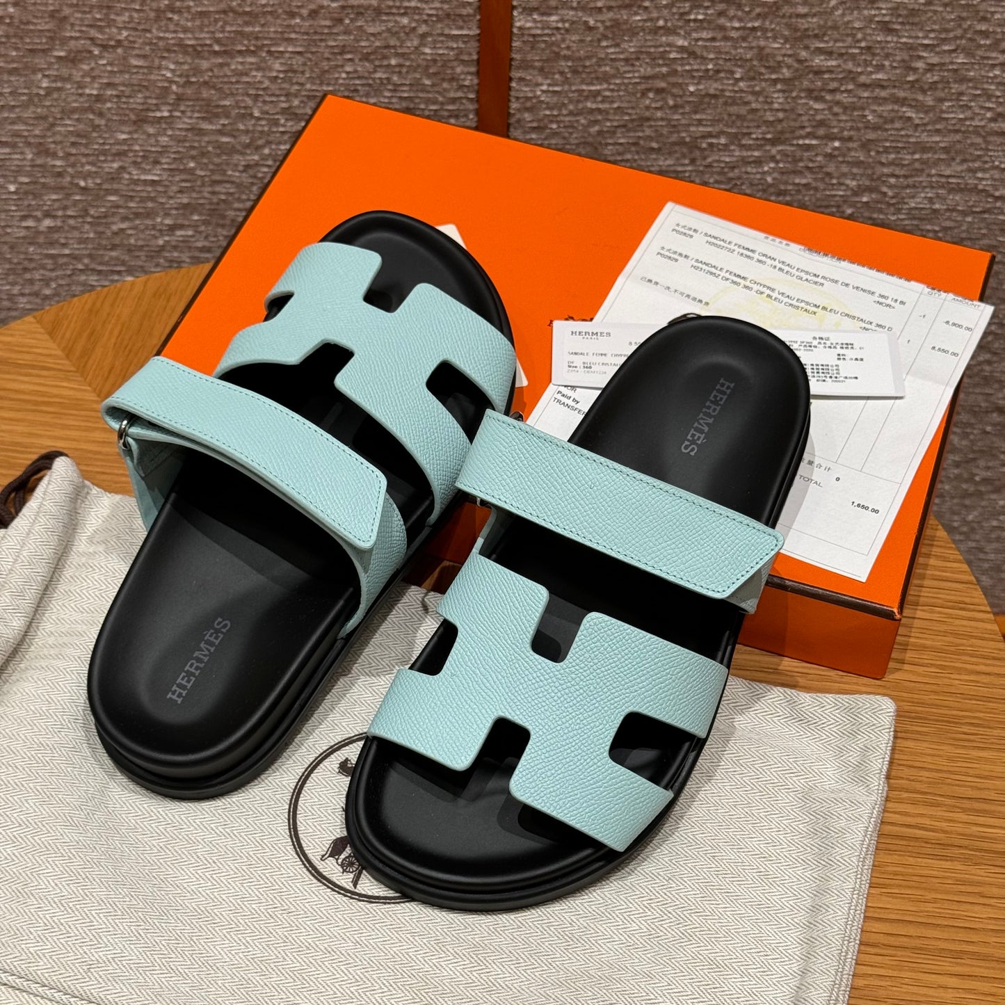 Hermes Chypre Sandals