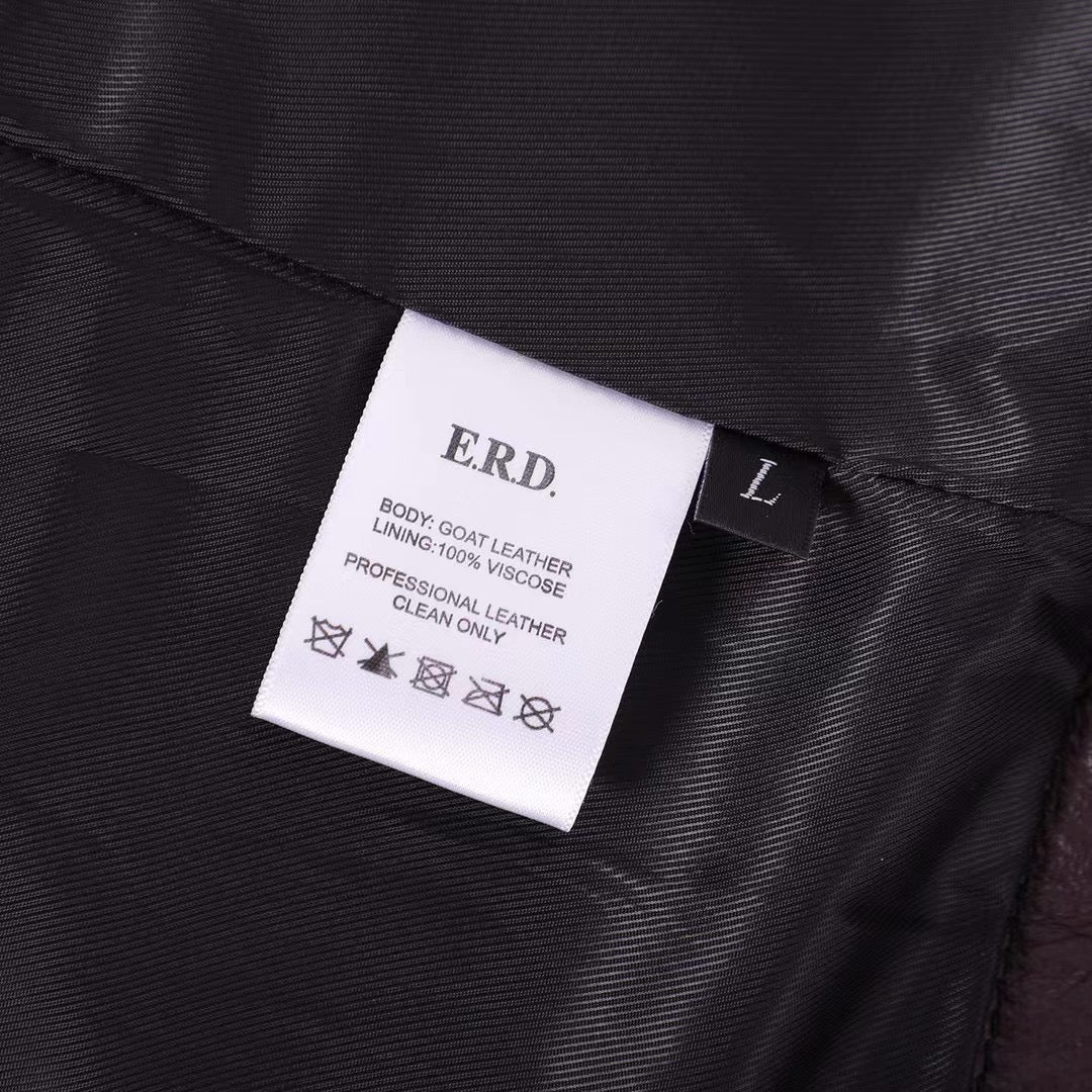 Enfants Riches Déprimés Leather Jacket