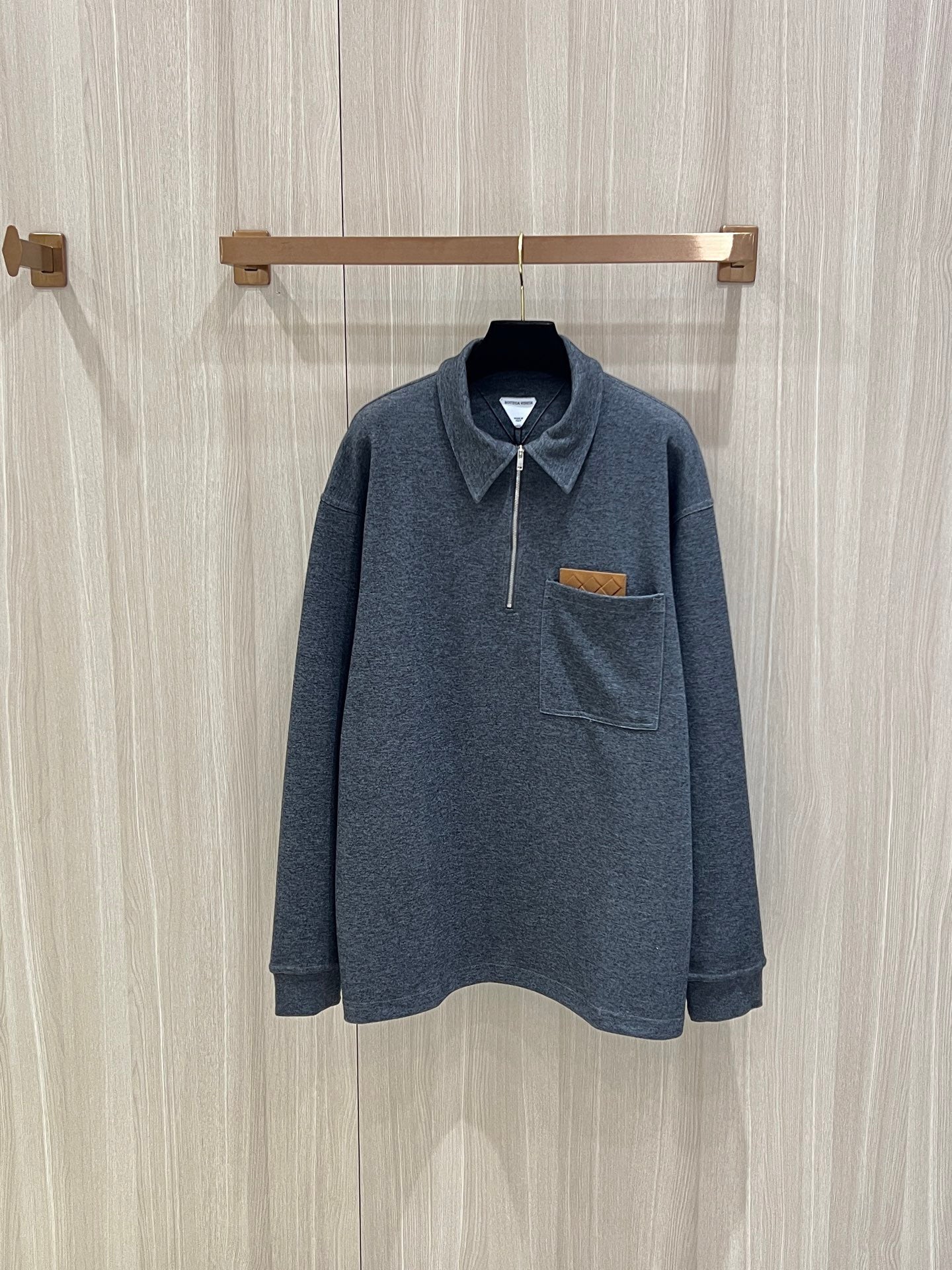 Bottega Veneta Long Sleeve Polo