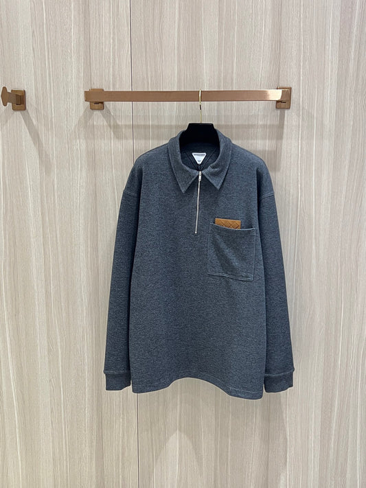Bottega Veneta Long Sleeve Polo
