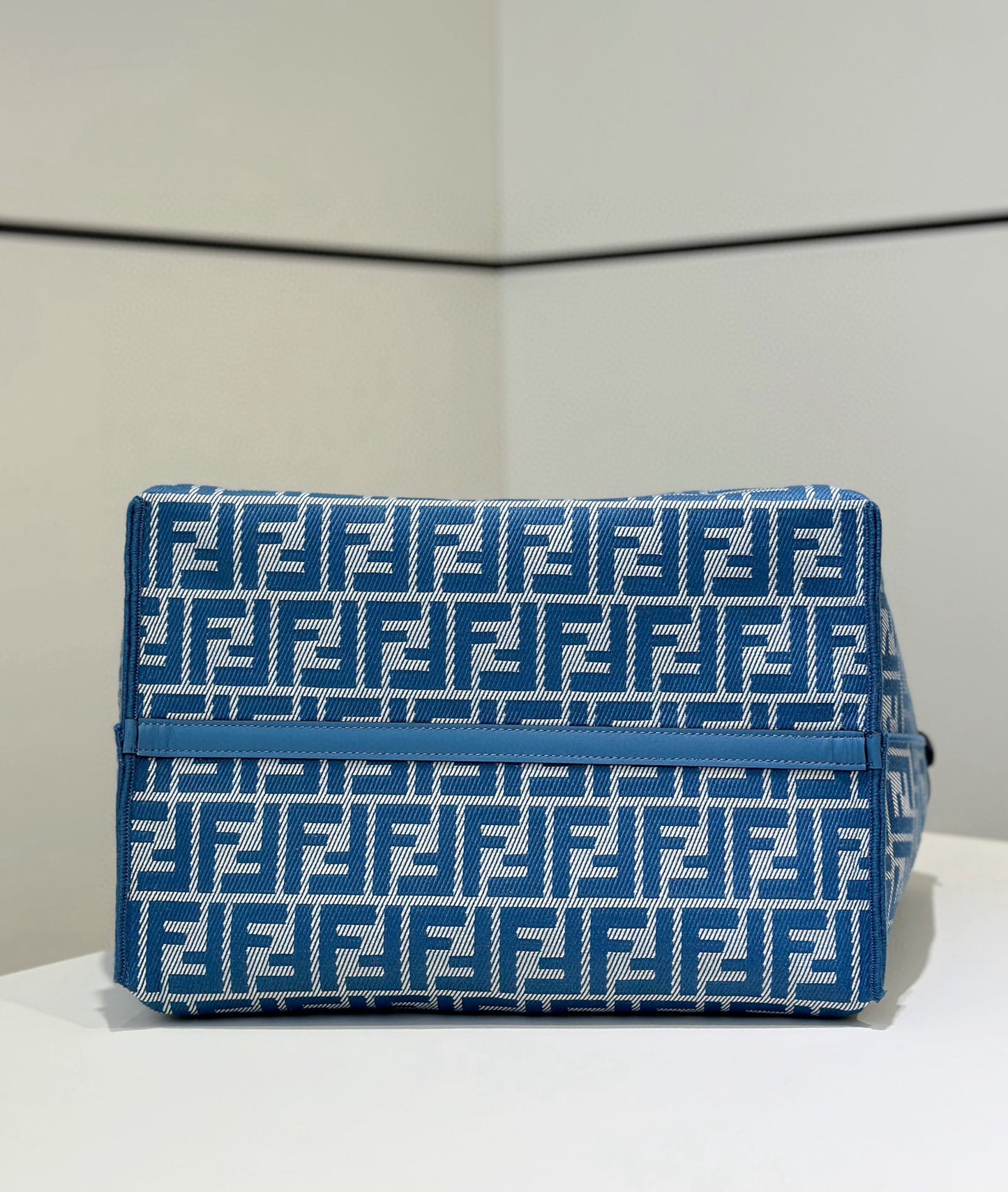 Fendi Pequin Roll Tote Bag (Large)