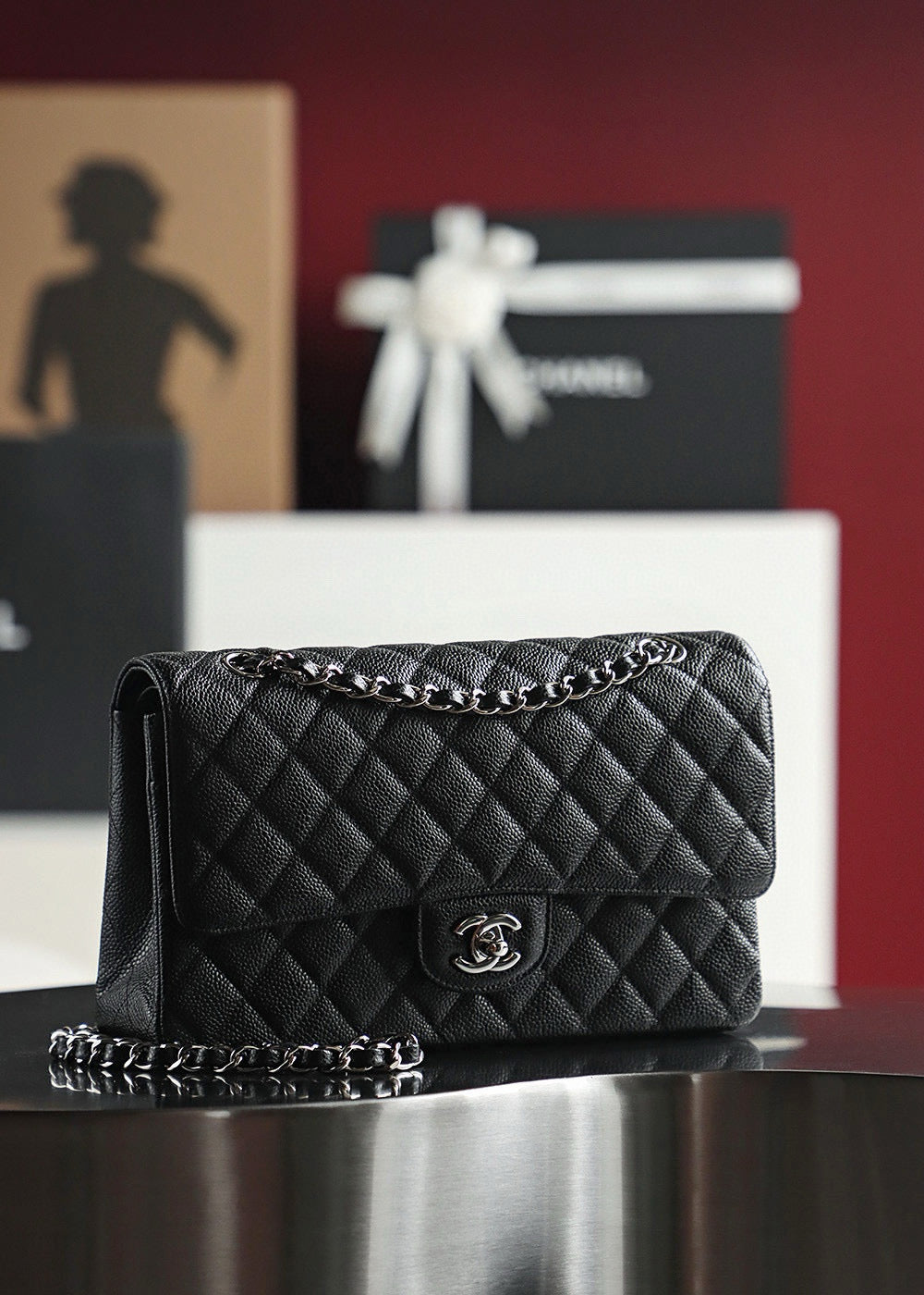 Chanel CF Bag (15.5x25.5x6.5cm)