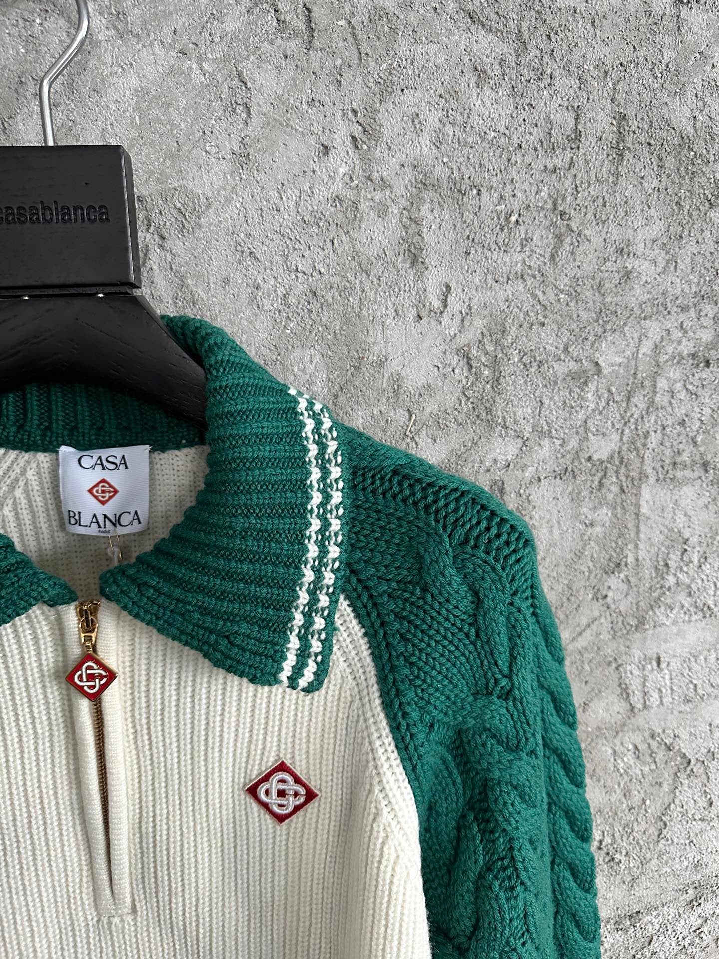 Casablanca Long Sleeve Polo
