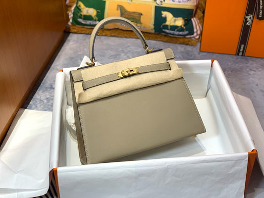 Hermes Kelly 25cm, T2, Epsom