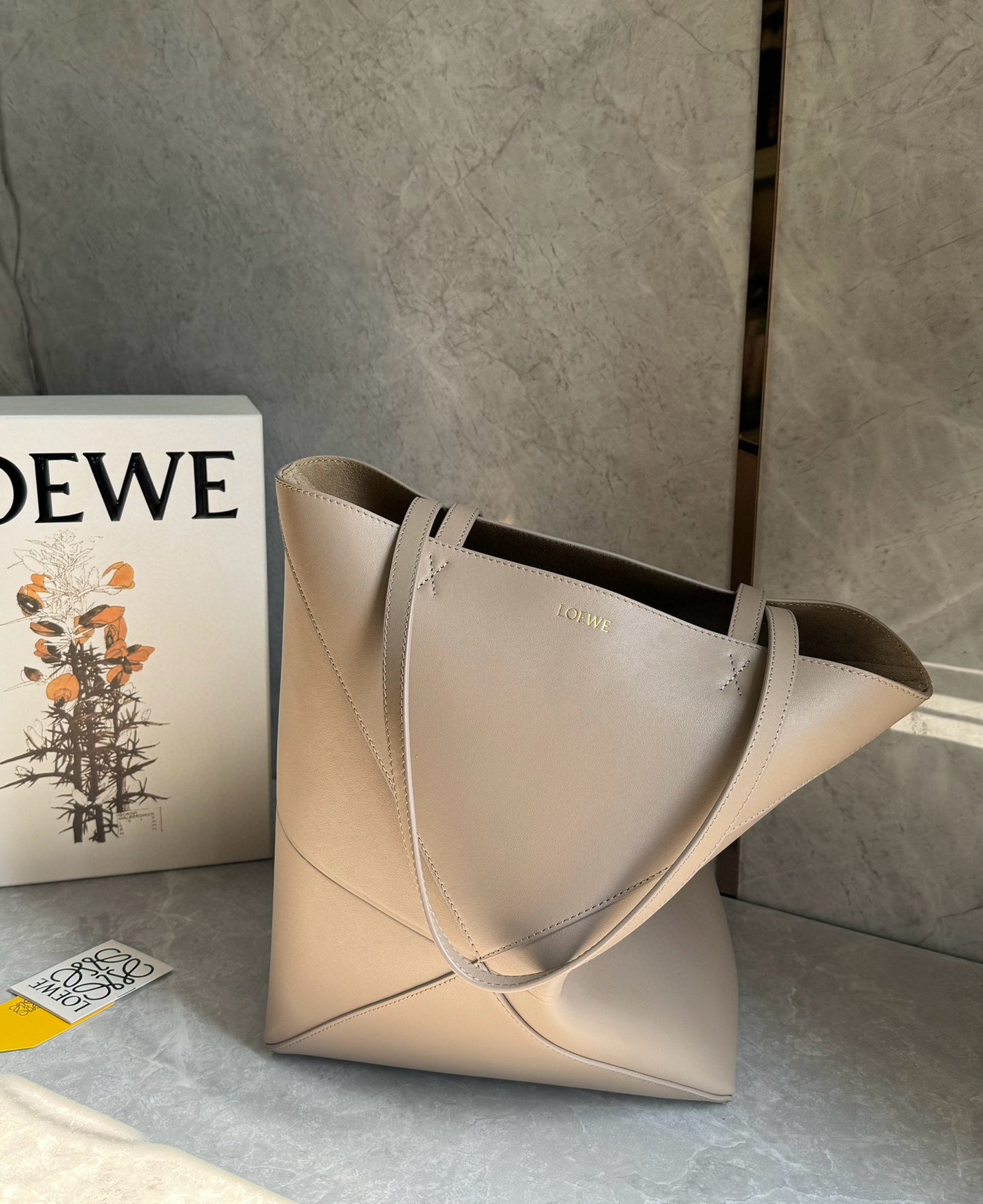 Loewe Puzzle Fold Tote Bag(25.5x14.5x31.5cm)