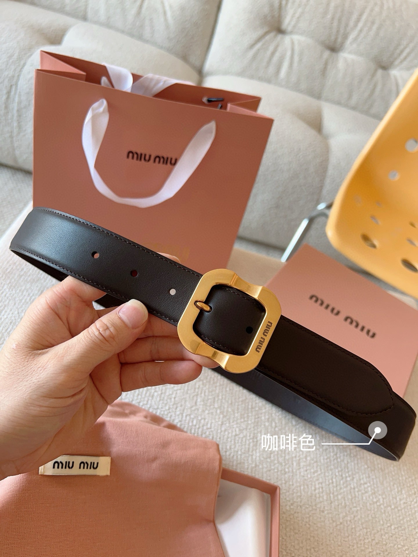 Miu Miu Belt