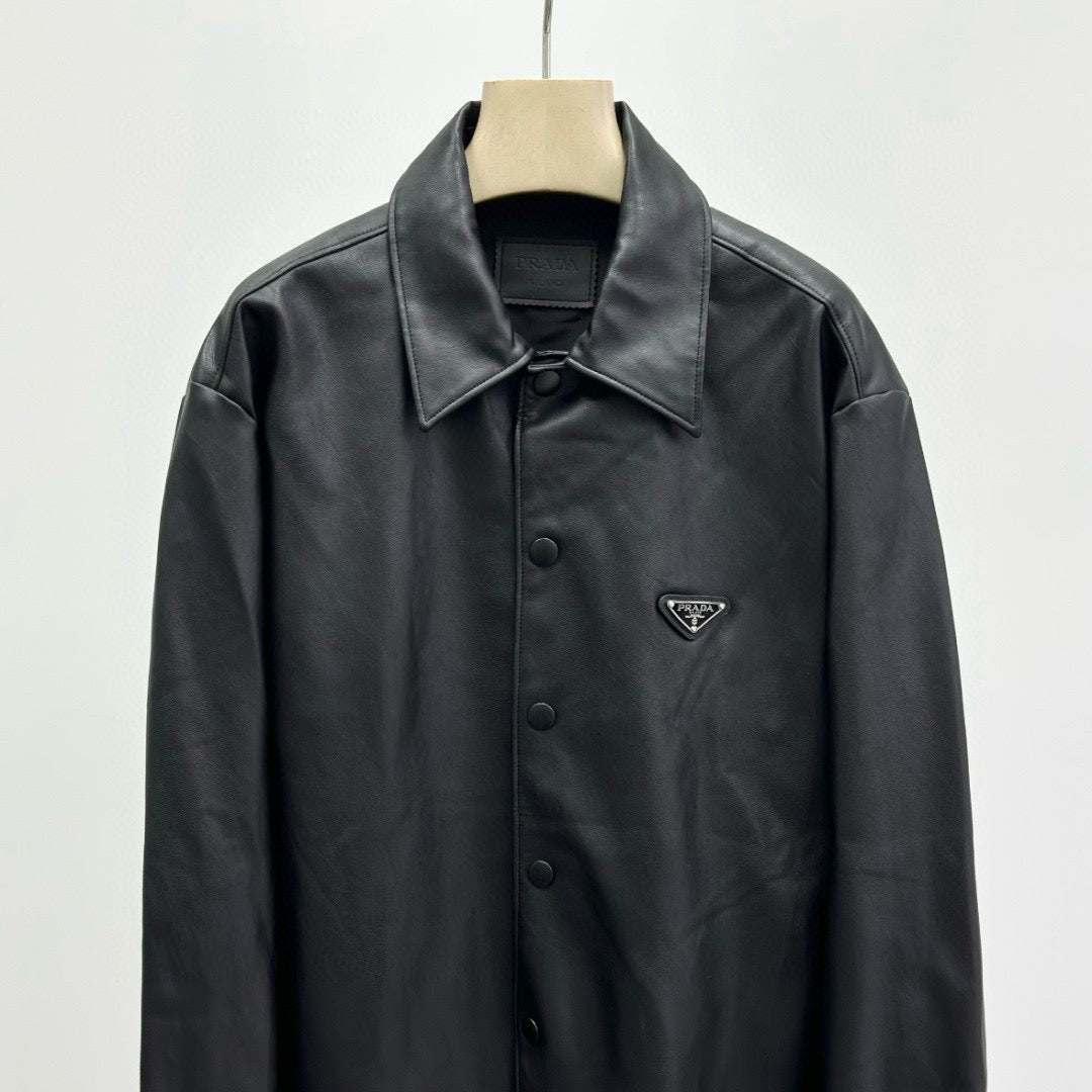 Prada Leather Shirt