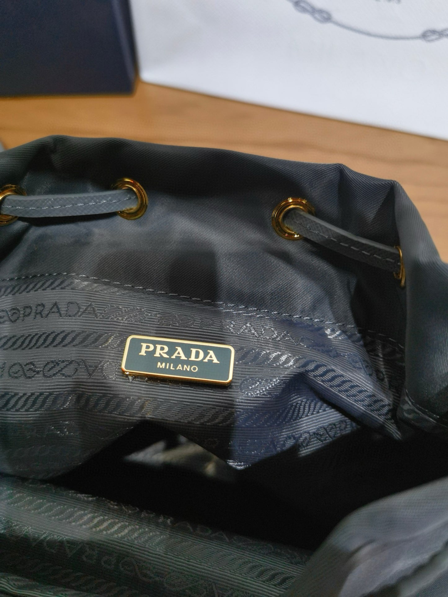 Prada Bucket Shoulder Bag