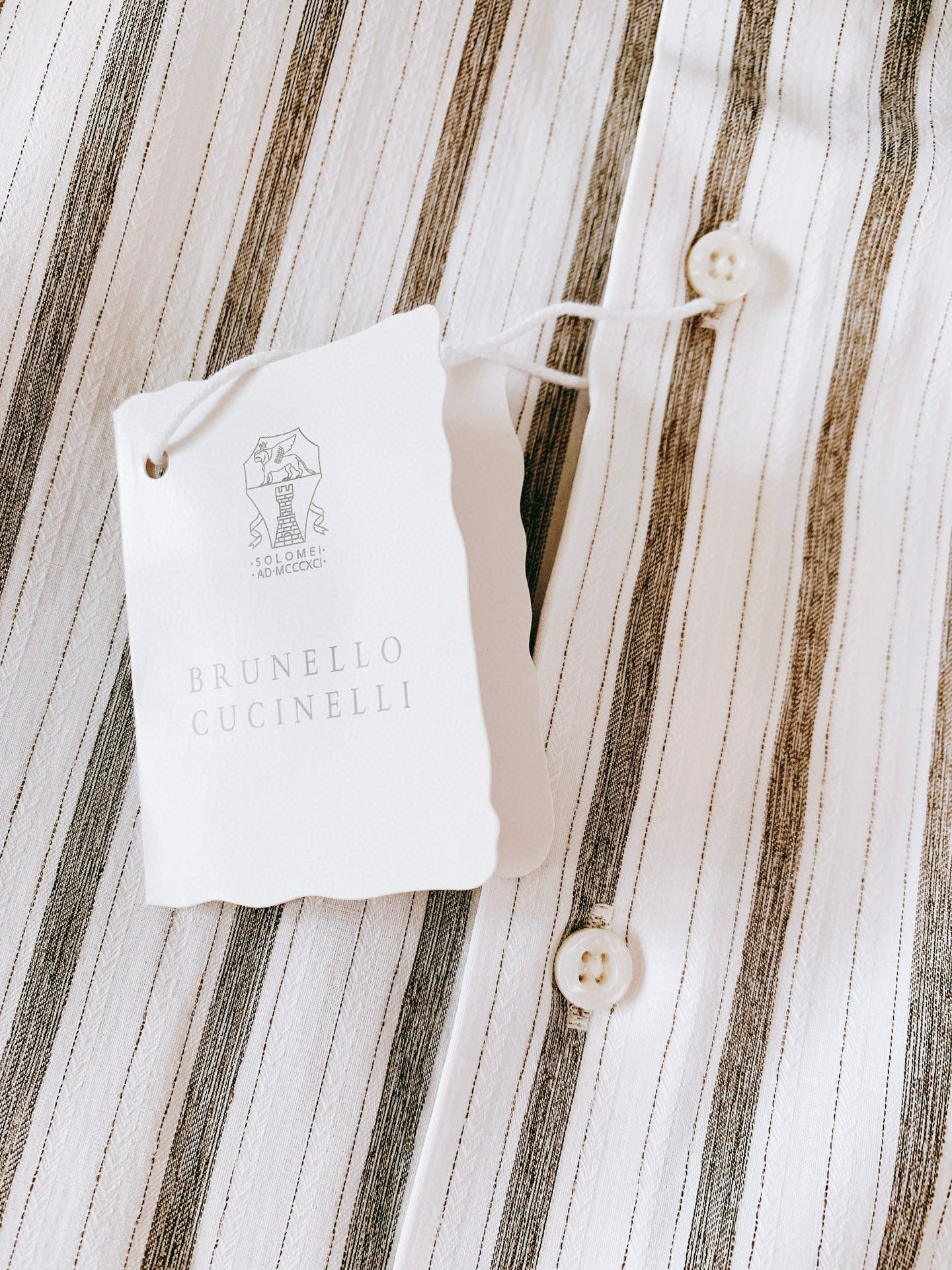 Brunello Cucinelli Long Sleeve Shirt