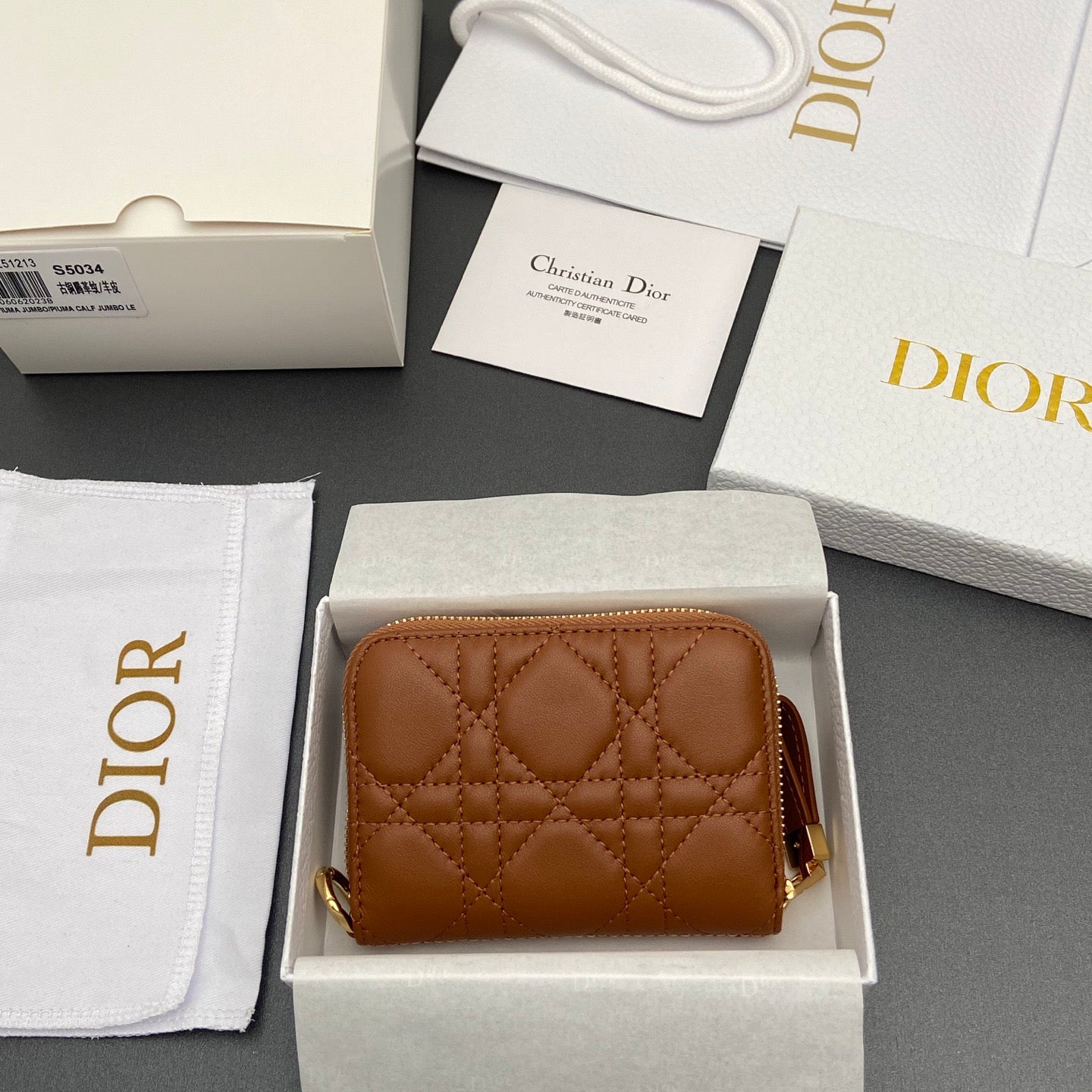 Dior Jolie Glycine Wallet