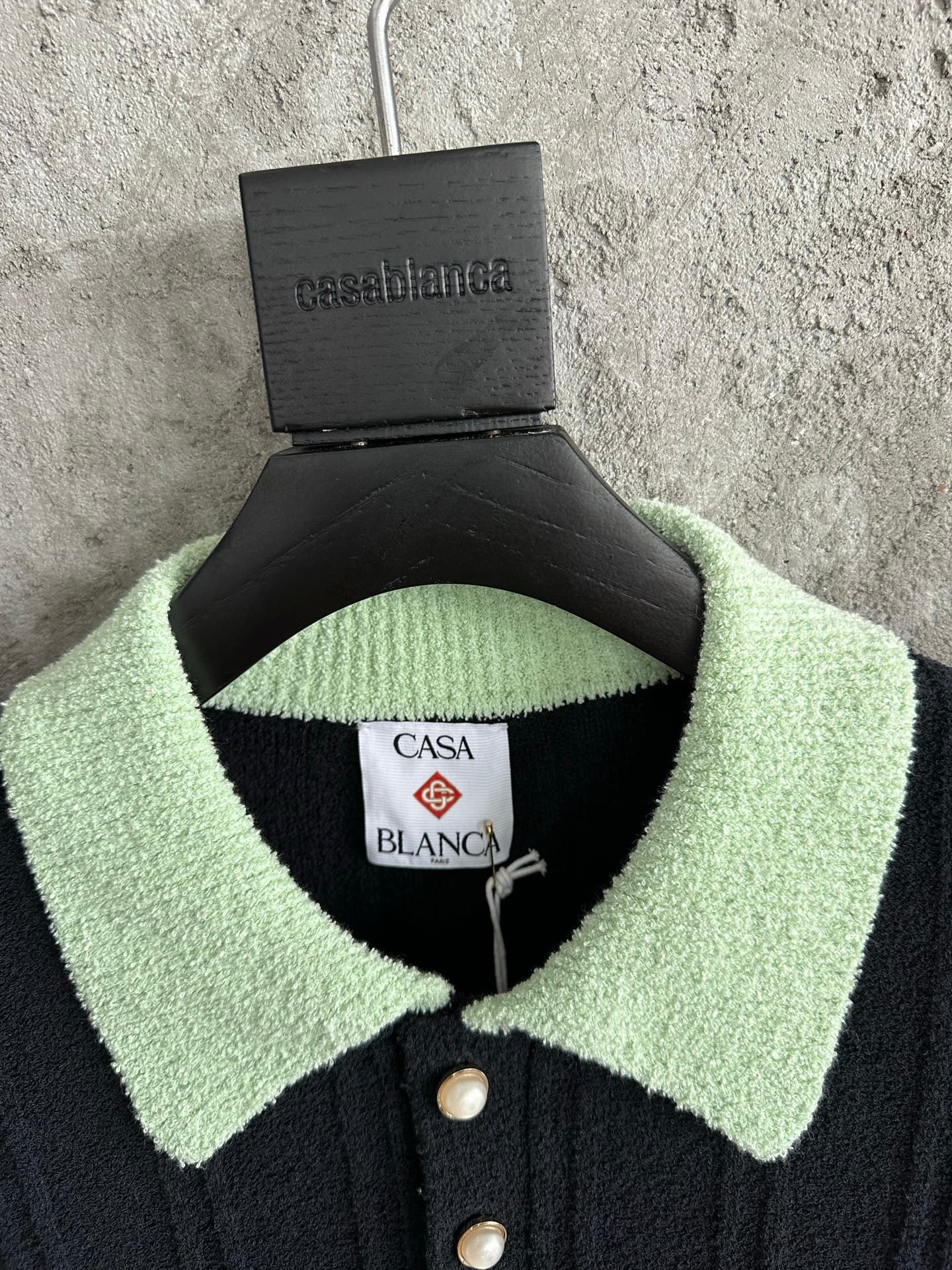 Casablanca Long Sleeve Polo