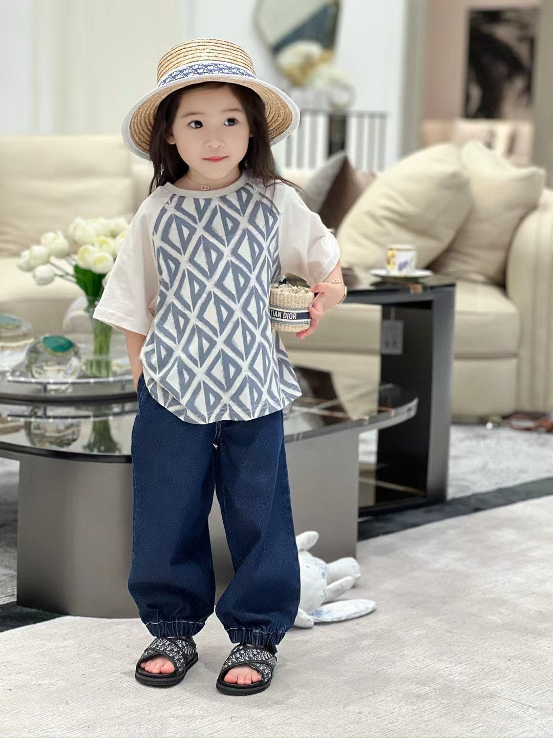 CD T-shirt/Long Pant Set