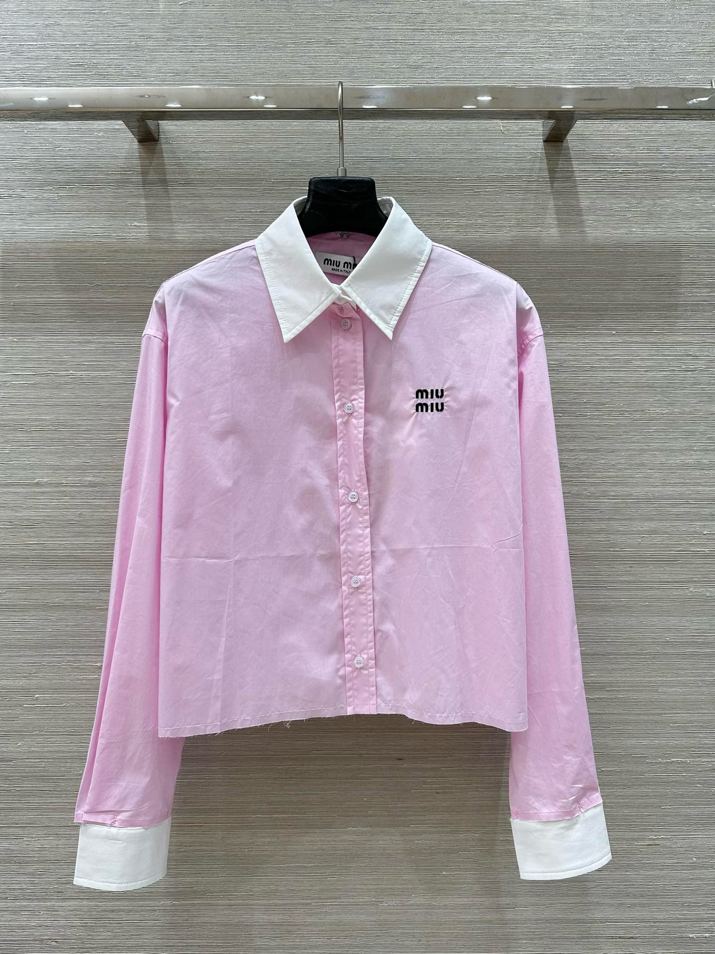 Miu Miu Long Sleeve Shirt