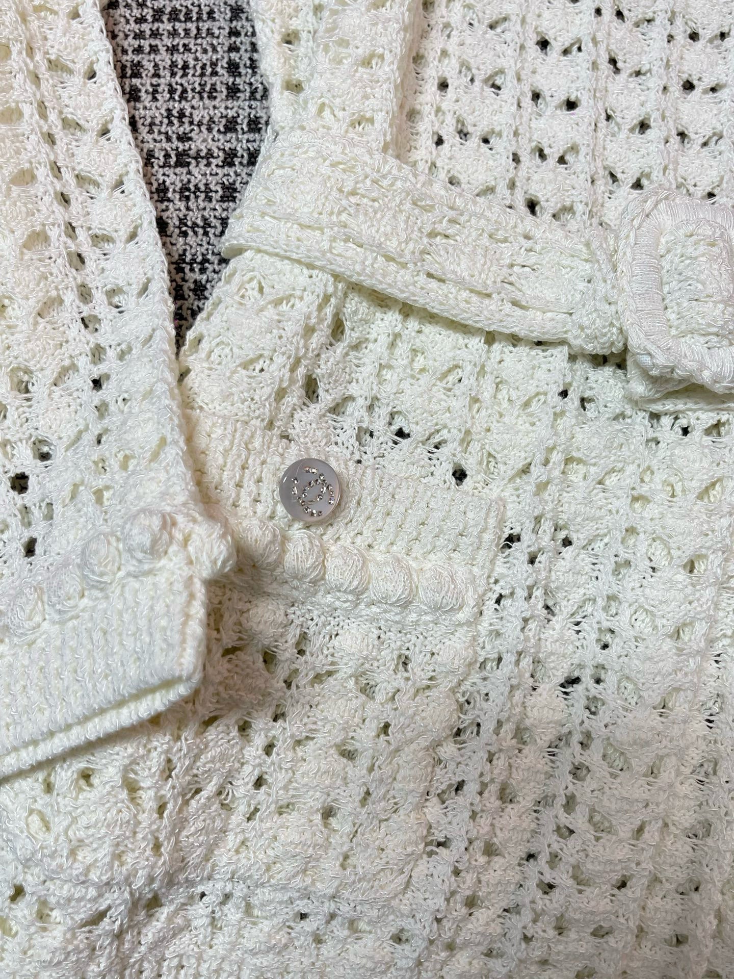 Chanel Crochet Knit Jacket